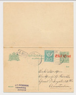 Briefkaart G. 115 / Bijfrankering Bilthoven - Amsterdam 1923 - Entiers Postaux