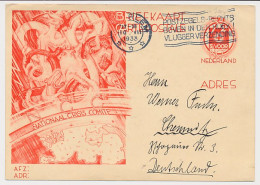 Briefkaart G. 235 Haarlem - Chemnitz Duitsland 1933 - Postwaardestukken