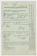 Spoorwegbriefkaart G. HYSM55 L - Locaal Te Amsterdam 1904 - Postwaardestukken