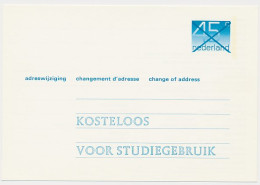 Verhuiskaart G. 46 S - STUDIEGEBRUIK - Postal Stationery