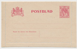 Postblad G. 12 - Postwaardestukken