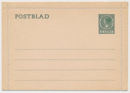 Postblad G. 19 B - Postwaardestukken