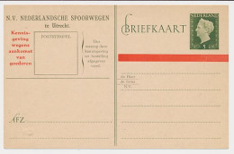 Spoorwegbriefkaart G. NS291a C - Ganzsachen