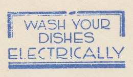 Meter Cut USA 1940 Dish Wasser - Electrically - Non Classés