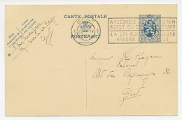 Card / Postmark Belgium 1934 Animal Protection  - Andere & Zonder Classificatie