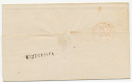 Naamstempel Bodegraven 1863 - Cartas & Documentos
