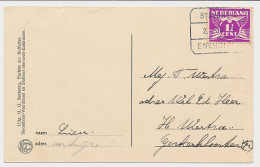 Treinblokstempel : Stavoren - Enkhuizen B 1933 - Unclassified