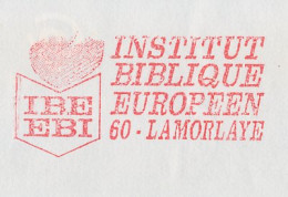 Meter Cover France 1987 European Bible Institute - Sonstige & Ohne Zuordnung