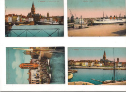 Dunkerke Lot De 4 Cartes - Dunkerque