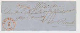 Boxmeer - S Hertogenbosch 1855 - Na Posttijd - ...-1852 Prephilately
