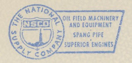 Meter Cut USA 1953 Oil Field Machinery - Otros & Sin Clasificación