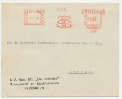 Firma Envelop Vlissingen 1936 - Scheepswerf De Schelde - Sin Clasificación