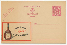 Publibel - Postal Stationery Belgium 1946 Liquor - Grand - Alexandre - Wein & Alkohol