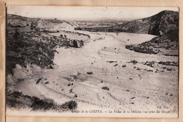 36085 / Gorges De La CHIFFA Plaine MITIDJA Oued Asséché Vue Prise Gorges 1907 à Robert GUIGNARD Montpellier NEURDEIN 17 - Tunisia