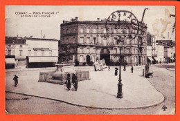 36185 /⭐ COGNAC 16-Charente Place FRANCOIS 1er Hotel De LONDRES 1929 à SIRE 37 Avenue D'Albi Castres / TREFLE F.A.C - Cognac