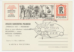 Postal Stationery / Postmark Poland 1973 Nicolaus Copernicus - Astronomer - Astronomy