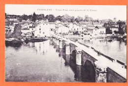 36221 /⭐ ( Etat Parfait ) CONFOLENS 16-Charente Vieux Pont Rive Gauche De La VIENNE 1910s CASSAN Edition CASSAN - Confolens