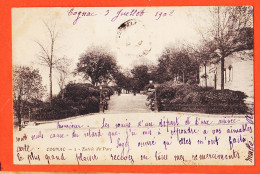36202 /⭐ COGNAC 16-Charente Entrée Du Parc 03.07.1902 à BONIFAS Ou BONIFASSE Ou BONIFACE Olette P.O - Cognac