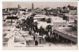 36083 / KAIROUAN Rue SAUSSIER Vue Generale 1910s à DE CHIZY Rue Blanc Paris / Tunisie Maghreb - Tunisia