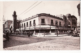 36006 / TUNIS Le CINTRA CAFE Et THEATRE Automobile Calèches 1920s / CAP 27 Tunisie Maghreb Tunisia Tunesien  - Tunisia