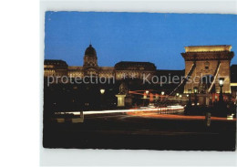 72431895 Budapest Kettenbruecke Burg Von Buda Budapest - Hongarije