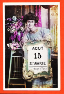 36323 / ⭐ SAINTE-MARIE 15 AOUT Bonne Fête Cpfete 1910s Photo-Bromure 3359 Ste - Prénoms