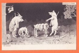 36276 / ⭐ ♥️ Humour COCHON Le TABLEAUX Aventure De CHASSE Par ESPINASSE Cochons Humanisés 1900s RAPHAEL TUCK Série 256 - Schweine