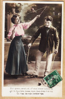 36306 / ⭐ Jeux DIABOLOS Diabolo Amour Couple Geste Adroit Et Vif 1909 à Marie FAUCHER 6 Rue Saint-Porchaire Poitiers  - Otros & Sin Clasificación