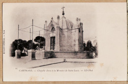 36024 / CARTHAGE Chapelle élevée Mémoire De St SAINT LOUIS Tunisie 1890s NEURDEIN 67 Pour MAGASIN GENERAL Tunis - Tunesien