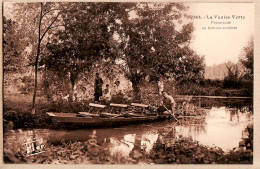 36127 / Deux-Sèvres La VENISE VERTE Promenade En BATEAU-CONFORTS 1940s Edit MARCEAU CARRIERE 364 - Other & Unclassified