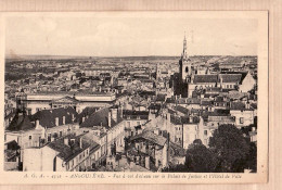 36150 /⭐ ANGOULÊME Charente Vue Vol Oiseau Palais  Justice Et Hotel De Ville KRAG 24.09.1938 à VECHAMBRE Murat -AGA 453 - Angouleme