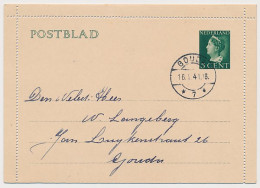 Postblad G. 20 Locaal Te Gouda - Postal Stationery