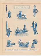 Nota Amsterdam 1912 - Peck & Co. Metaalwaren - Pompen Etc. - Pays-Bas