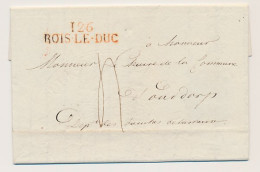 126 BOIS LE DUC - Ouddorp 1812 - Drukwerk Empire Francais - ...-1852 Prephilately