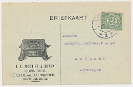 Firma Briefkaart Gorinchem 1914 - IJzerwaren - Zonder Classificatie