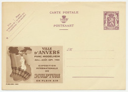 Publibel - Postal Stationery Belgium 1948 Sculpture Exhibition - Venus De Milo  - Beeldhouwkunst