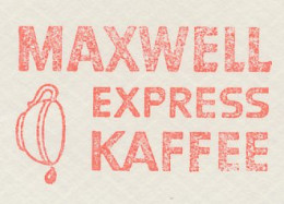 Meter Cut Germany 1961 Coffee - Maxwell - Sonstige & Ohne Zuordnung