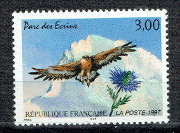 Nature De France : Barre Des Ecrins, Aigle Royal Et Chardon Bleu - Unused Stamps