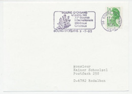 Card / Postmark France 1985 Minerals - Crystal - Andere & Zonder Classificatie