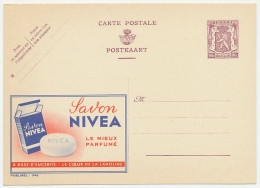 Publibel - Postal Stationery Belgium 1948 Soap - Nivea - Sonstige & Ohne Zuordnung