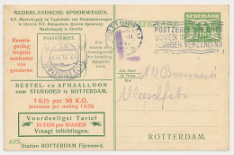 Spoorwegbriefkaart G. NS222 K - Locaal Te Rotterdam 1931 - Ganzsachen