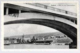 CPA CARTE POSTALE BELGIQUE OMBRET PONT ET VUE PANORAMIQUE - Sonstige & Ohne Zuordnung