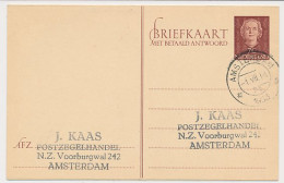 Briefkaart G. 310 Locaal Te Amsterdam 1953 FDC / 1e Dag - Material Postal