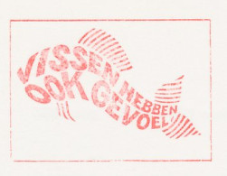 Meter Card Netherlands 1981 Fish Also Have Feeling - Animal Protection - Peces