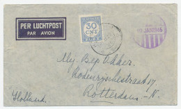 Em. Port 1921 Batavia Ned. Indie - Rotterdam  - Ohne Zuordnung