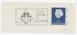 Postmark Cut Netherlands 1970 60 Years Of Scouting In The Netherlands - Otros & Sin Clasificación