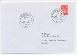 Cover / Postmark France 2000 Seal - Sea Lion - Antarctic - Otros & Sin Clasificación