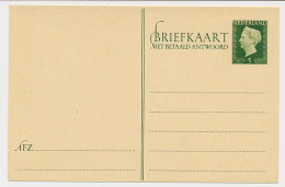 Briefkaart G. 292 A - Postwaardestukken