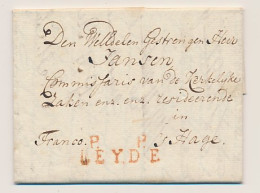 P. P. LEYDE - S Gravenhage 1814 - ...-1852 Préphilatélie