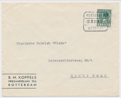 Treinblokstempel : Rotterdam - Utrecht XV 1939 - Ohne Zuordnung